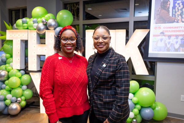 Dr. JaLisa Jordan and Erica Rhodes at the LHS CHIP Celebration